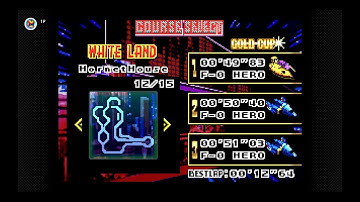 Time Attack Request #6: White Land Hornet House in under 50 Seconds (F-Zero Climax)