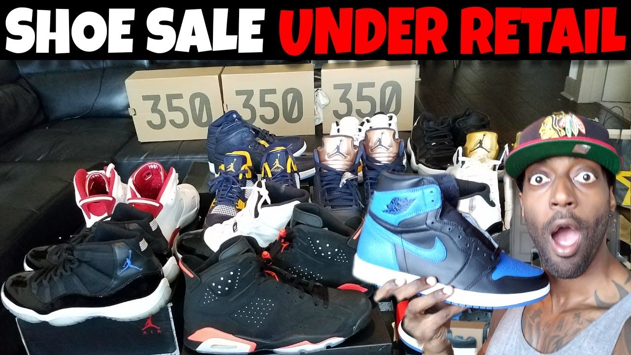 retail shoes for sale