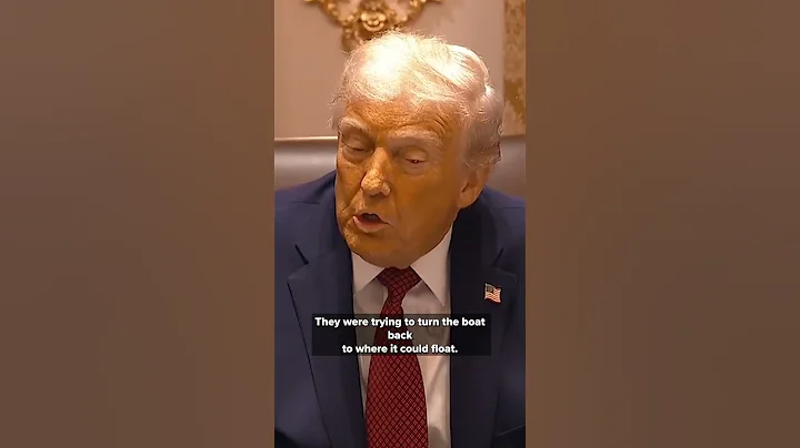 Trump pushes back on drug boat question