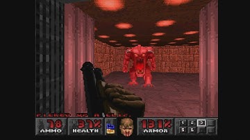 HD 1080p - Ultimate Doom I & II - Custom PlayStation 1 Edition - Longplay Speedrun - Part 2