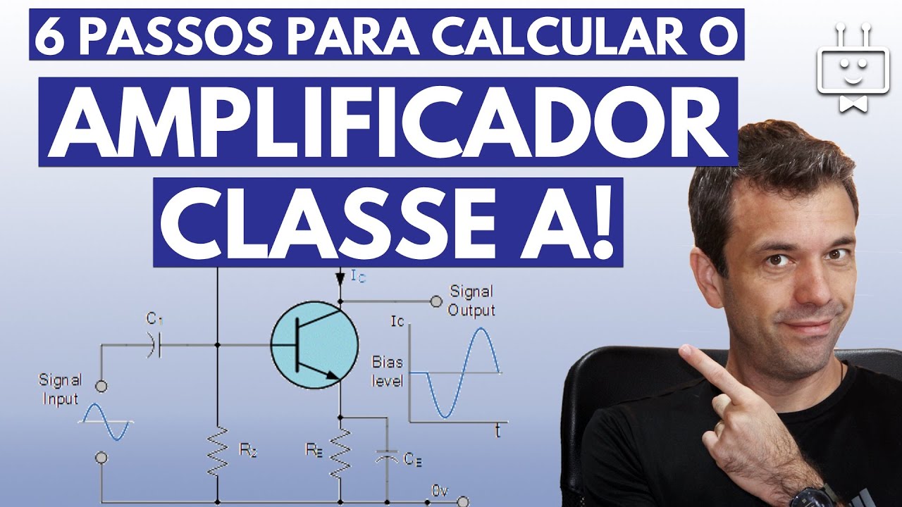 CALCULE UM AMPLIFICADOR CLASSE A EM 6 PASSOS! Tutorial com cálculos e Simulação em LTSpice!