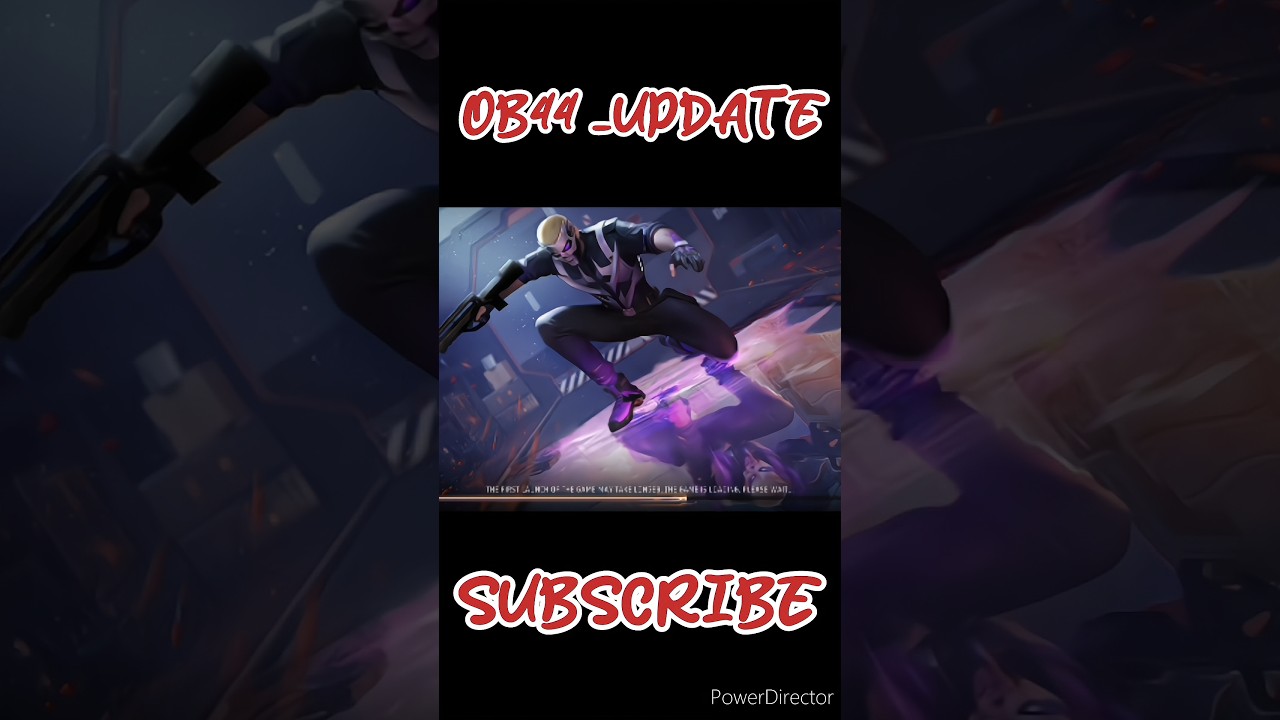 NEW OB_44in free fire 🔥🔥