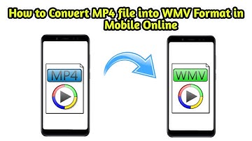 how to convert mp4 to wmv in mobile | how to change mp4 to wmv