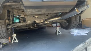 Genesis Coupe 3.8 ISR Single Exit GT Before / After Sound Clips!