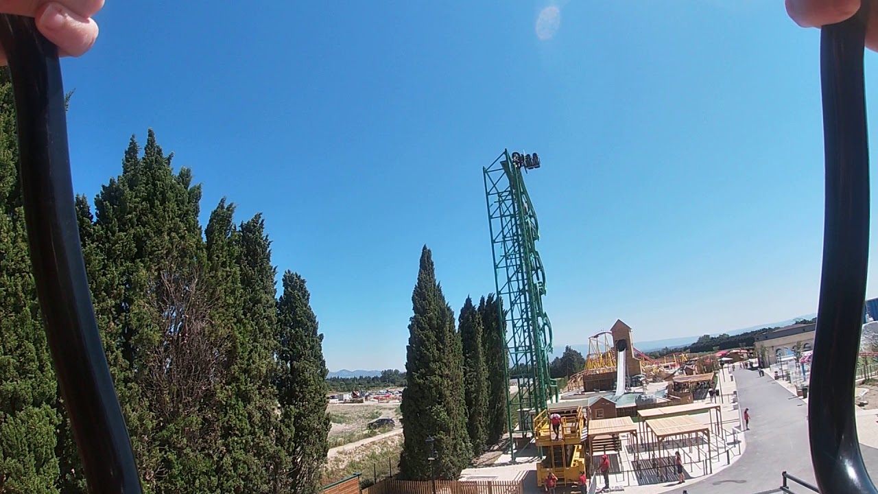 la mine tower du parc spirou