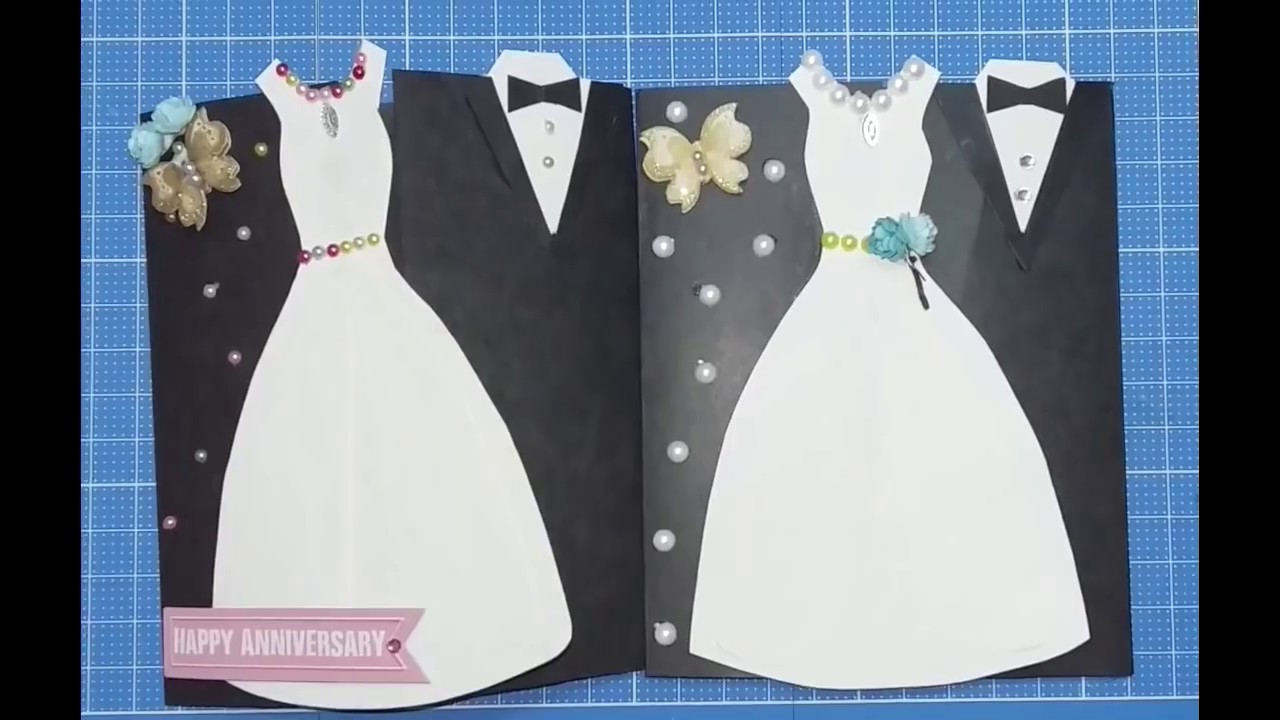 WEDDING ANNIVERSARY GREETING TUTORIAL/DIY