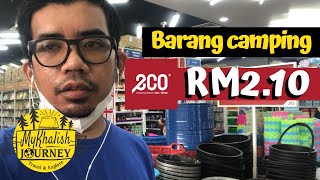 Barang Camping Murah RM2.10 di Eco Shop