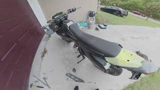 2023 klx300sm chain and sprocket swap