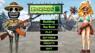 Zoonomaly 2 Official Teaser Game Play - Monster with gun and Miss delight protect the zoo