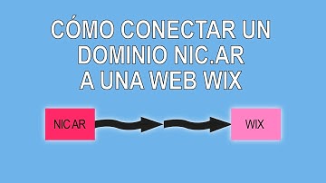 como vincular un dominio de NIC.AR a una web WIX  | tutorial