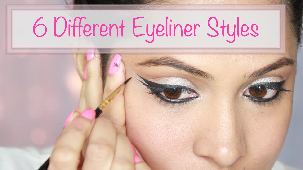 6 Ways To Wear Eyeliner Makeup Tutorial YouTube