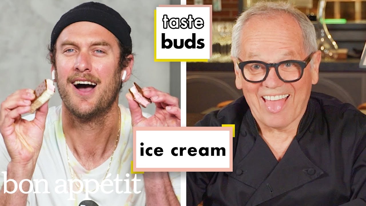 Wolfgang Puck & Brad Try 8 Kinds Of Ice Cream   Taste Buds   Bon Apptit