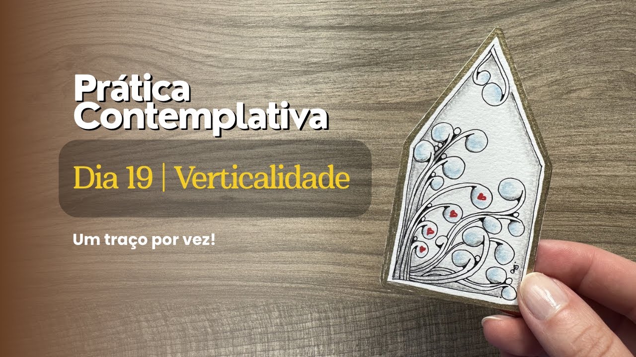 Desafio Quaresma com Zentangle 2026 - Dia 19 #zentangle #janapalaoro #Mooka