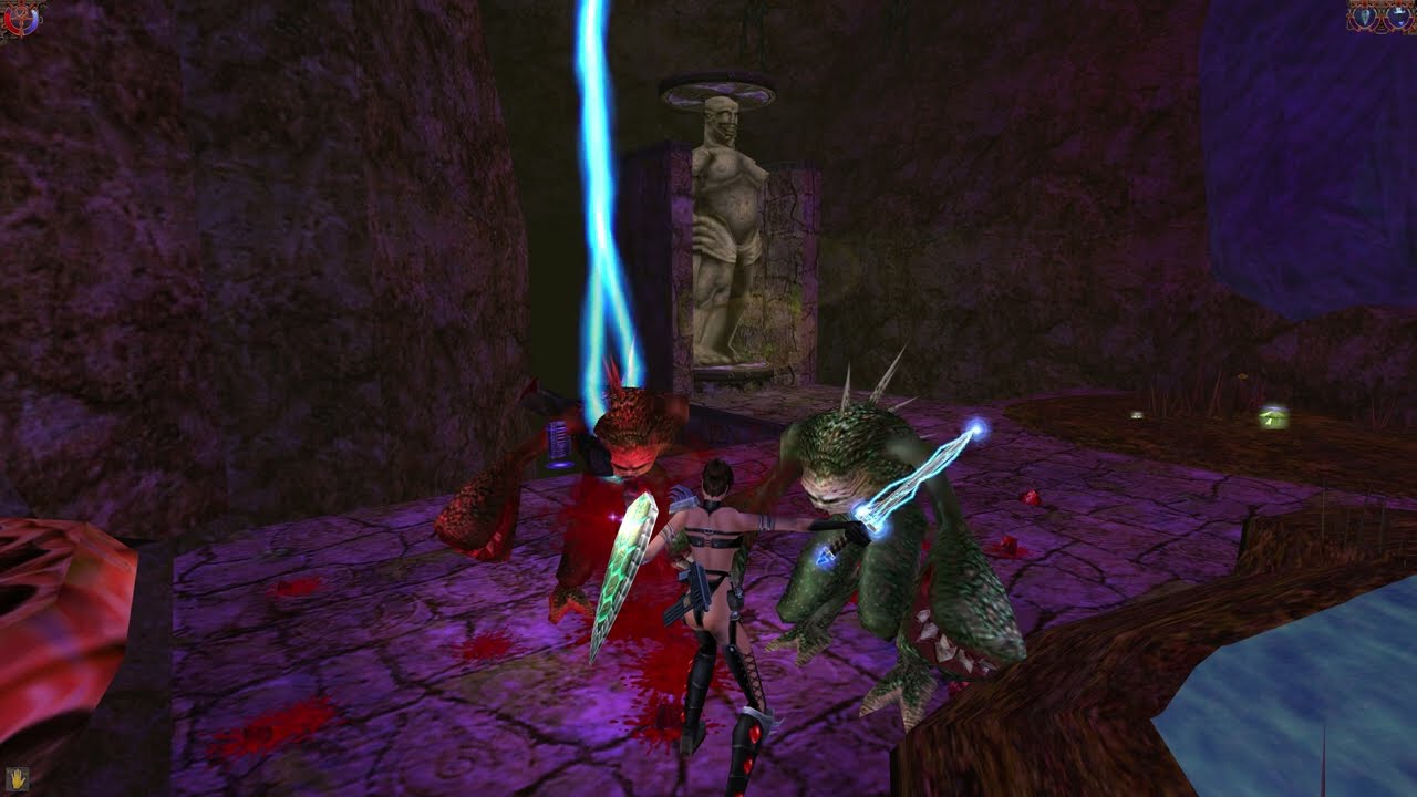 Heavy Metal: F.A.K.K. 2 - The Wind of Spirit - Great Altar of Wind of Spirit - Sacrifice (Danger)