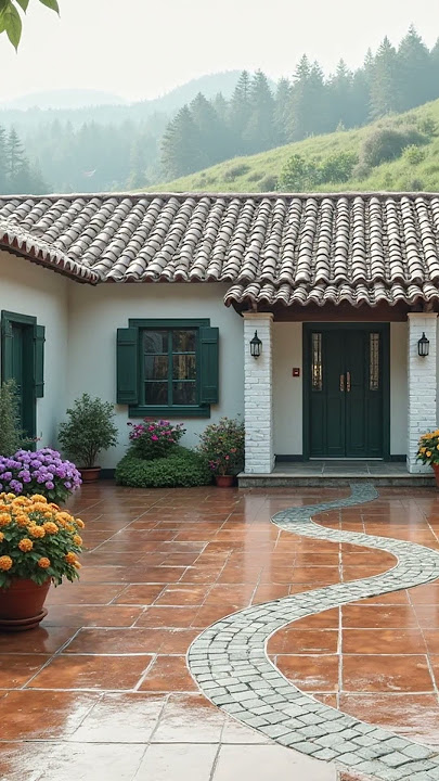 bright-terracotta-roof-home-paradise.mp4#mediterraneanhouse#shorts #home#house