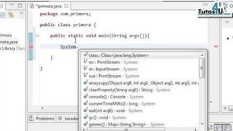 Primer Proyecto Java. Tutorial 3. Curso de Programación Java en Español.