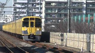 西武2000系2417F＋新2000系2075F