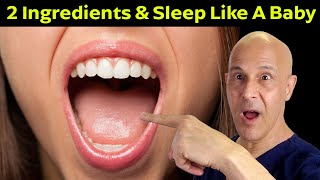 2 Ingredients Under Tongue Before Bed & You'll Sleep Like a Baby | Dr. Mandell