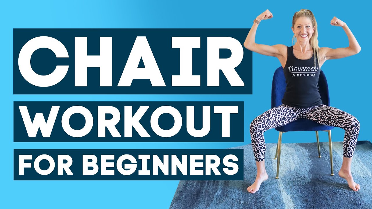 Chair Workout for Beginner  Seated Low Impact Fitness (BEGINNER'S