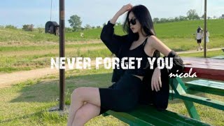 NEVER FORGET YOU - RAMMOR FT. MISS SISTER (LYRICS MUSIC VIDEO) 4K