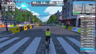 Zwift - Loop de loop de loop - Paris