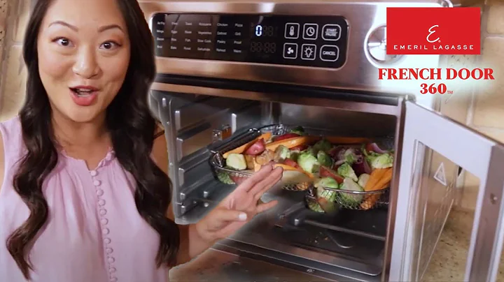 Air Fryer Review - Crispy Rotisserie Chicken in the Emeril French Door 360 by Helen