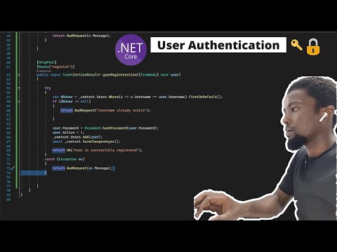 .NET Core 6 - Web API - User Authentication - Login and Registration Endpoints - Part 8