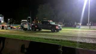 Sled Pulling - 304 Ft. Duramax - First Run Ever
