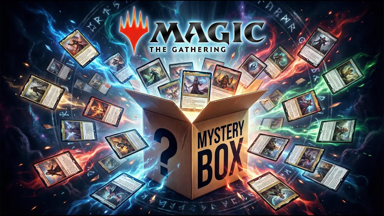Magefee Box I OPENED A MAGIC THE GATHERING MYSTERY BOX AND GOT ______ - YouTube