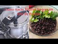 Como Hacer Frijoles  de la olla, Fácil y Rápido en olla de Presión