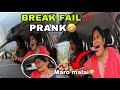 Car break fail prank on my mom ma moramero ghar ma baccha xha rokh da gade