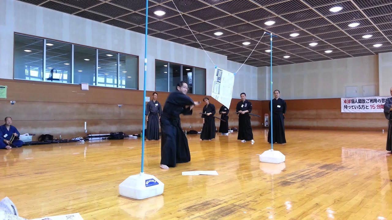 稽古風景 相模原居合抜刀道 山口道場