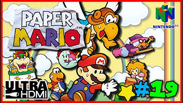 PAPER MARIO 64 [N64 UltraHDMI] Walkthrough Part 19 - CHAPTER 6 Side Quests