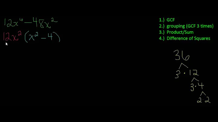 Factoring with Multiple Methods