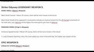 Striker Odyssey Tier List   Best Weapons & Moves