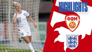North Macedonia 0-10 England | Ella Toone Hat-Trick & Beth Mead Scores Four Goals! | Highlights