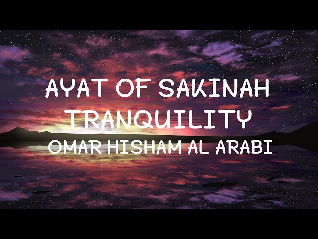 Ayat of Sakinah | Study and Sleep Session | Peaceful Stress Relief Recitation | Omar Hisham Al Arabi class=