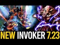 NEW INVOKER DOTA 2 7.23 MASTER TIER INVOKER Moozy 1300XPM vs KUNKKA NEW AGHNIM'S | Dota 2 Invoker