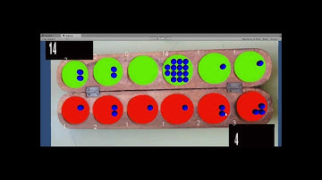 Awale game with Unity3D using alpha/beta pruning.