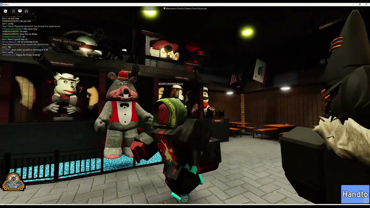 CEC Intro & Boithday One Honey Bun - Pizza Time Player's | Charlie Cheese's, Perth WA