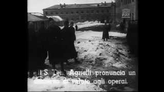 Visita del S.Ten. Gianni Agnelli alle Officine Mobili Fiat presso l'Intendenza del CSIR \1941-42\mus