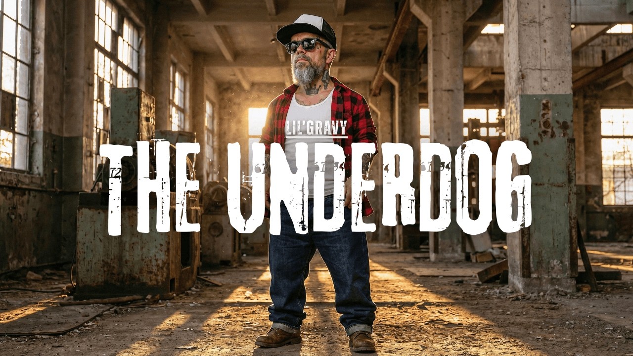 Lil Gray Rapper Lil'Gravy - The Underdog (Official Lyric Video) - YouTube