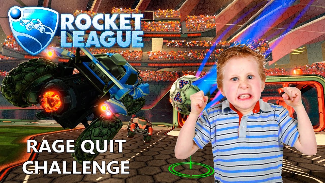 Rocket League - Rage Quit Challenge ☢ Xbox one gameplay 