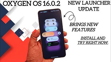 🚀 OxygenOS 16 launcher update brings new features 