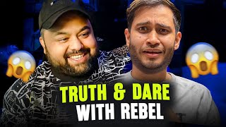 Truth & Dare With @8bitrebel 😂😂  | Vibe With Goldy