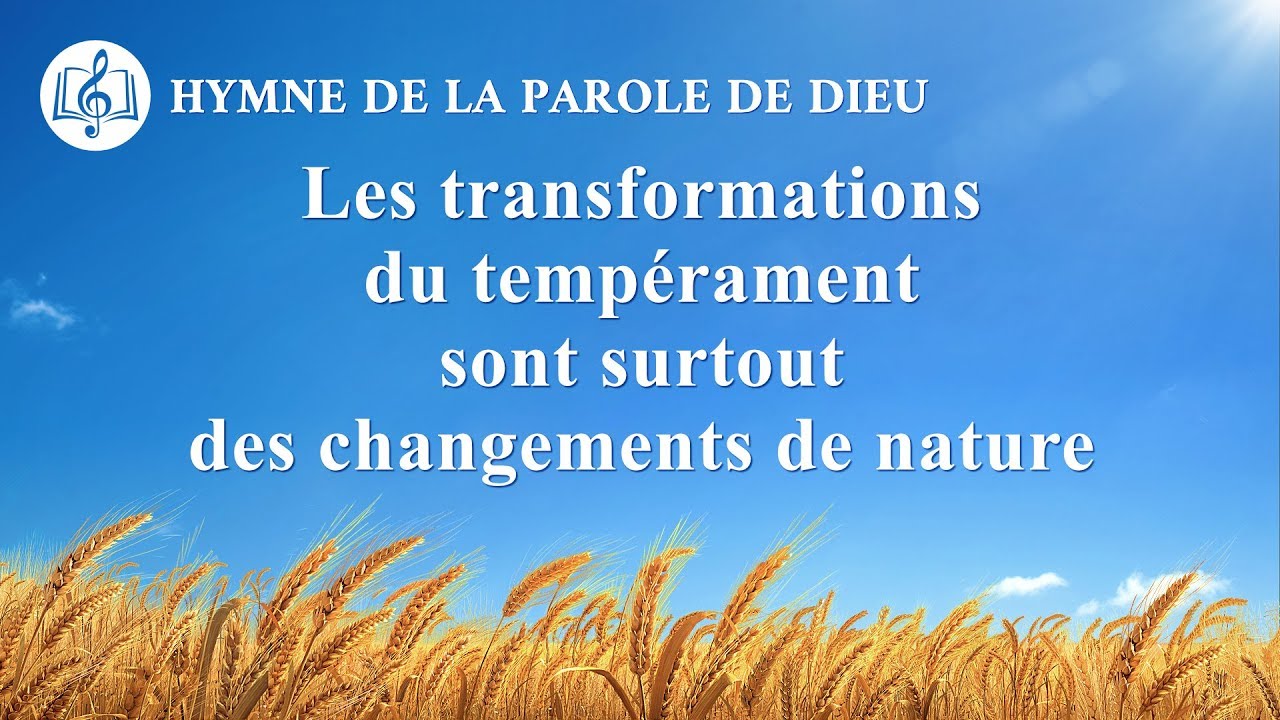 Musique chrétienne « Les transformations du tempérament sont surtout des changements de nature »