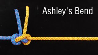 How to tie the Ashley's Bend. Bends #02 @knottips101