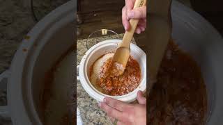 Red Jambalaya in a rice cooker #hymelskajunkitchen #cooking #jambalaya #ricecooker #easyrecipe