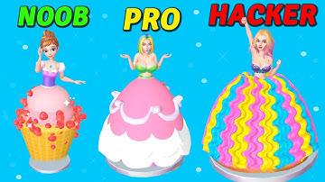 NOOB vs PRO vs HACKER  - Icing On The Dress