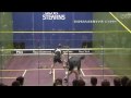 White vs gaultier squash best rally ever